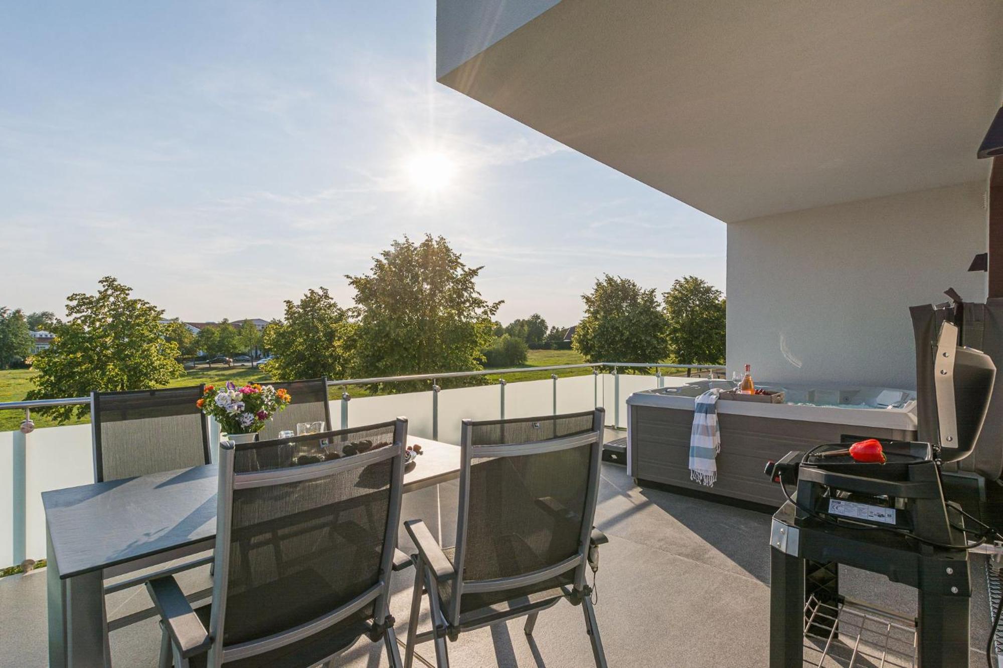 Luxus_Spa_Og_Fewo Quartier 4 _We 4_ Гёрен-Леббин Экстерьер фото